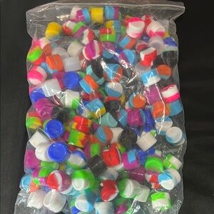 Colorful Silicone Essentials oil Jars